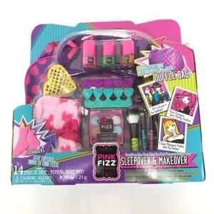 Kids Makeup Kit Pink Fizz Beauty Essentials Sleepover & Makeover